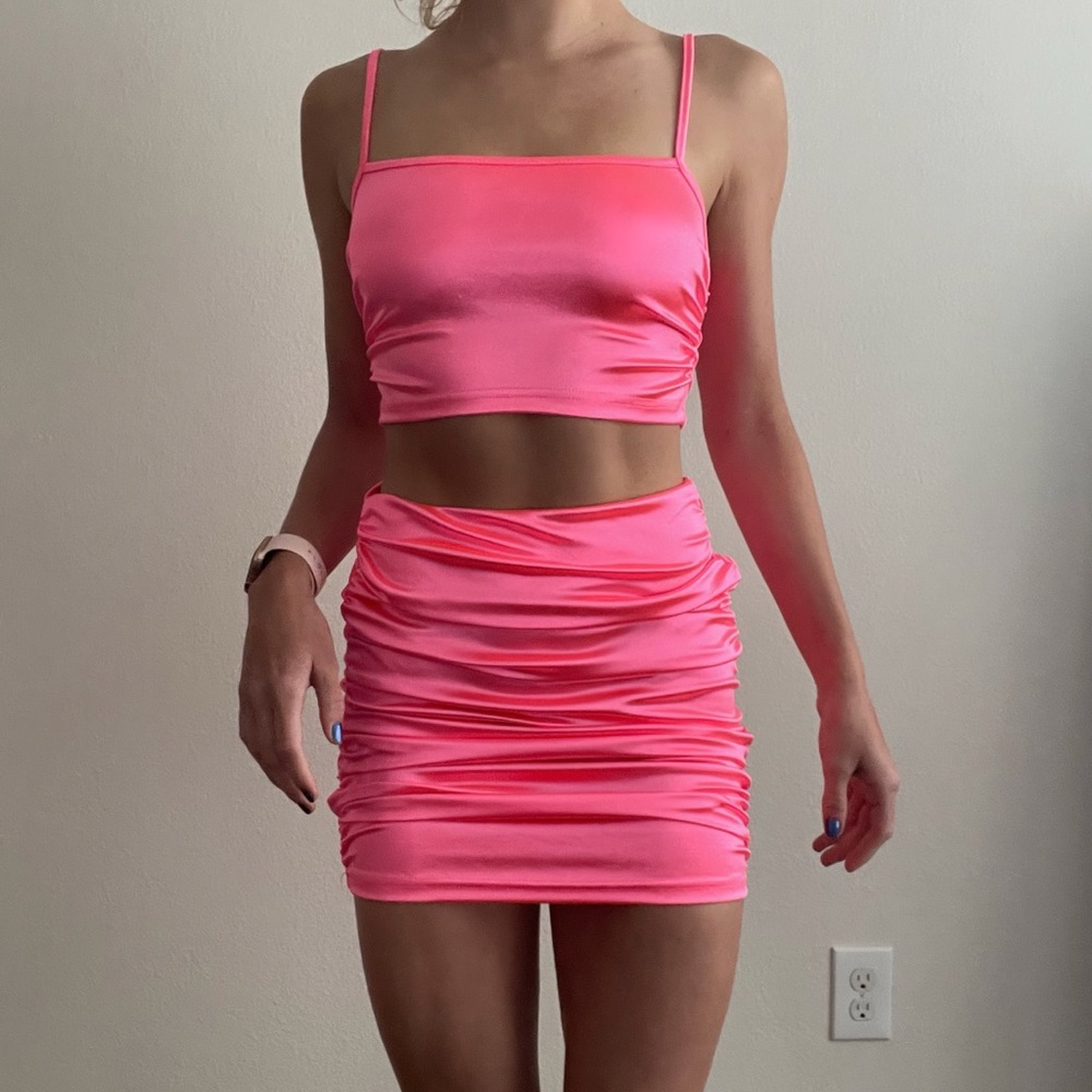 MULTIWEAR MULTIUSE hot pink 2 piece/dress